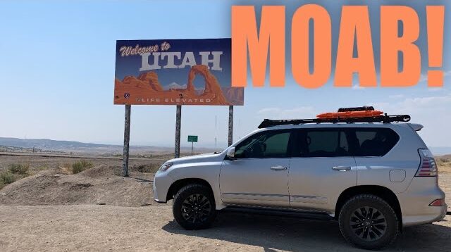 Utah Overland Moab Trip Lexus GX Fins N Things