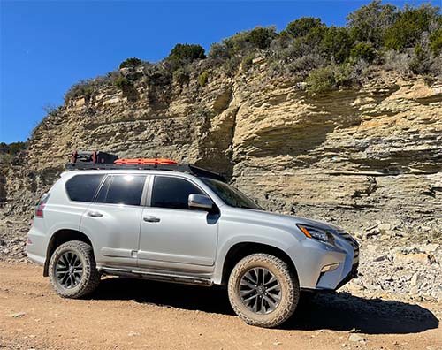 Lexus GX Overland Texas Hill Country Route