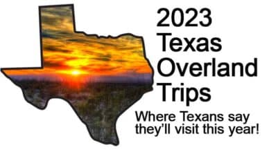 2023 Texas Overland Survey