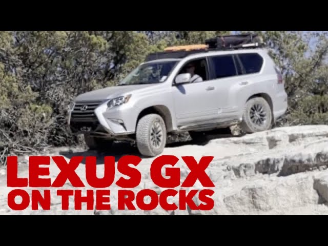 Lexus GX offroad at Hidden Falls