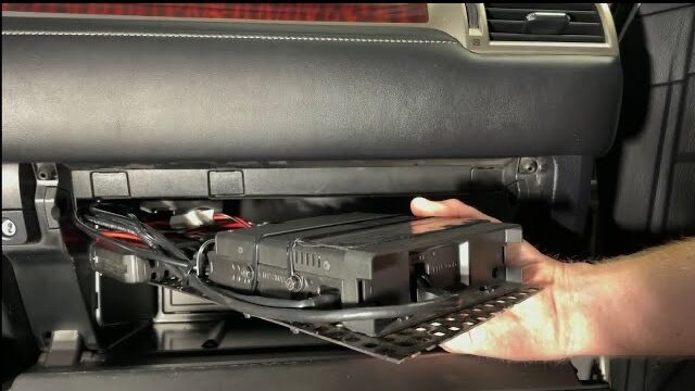 Lexus GX Glovebox Drawer Overland Radios