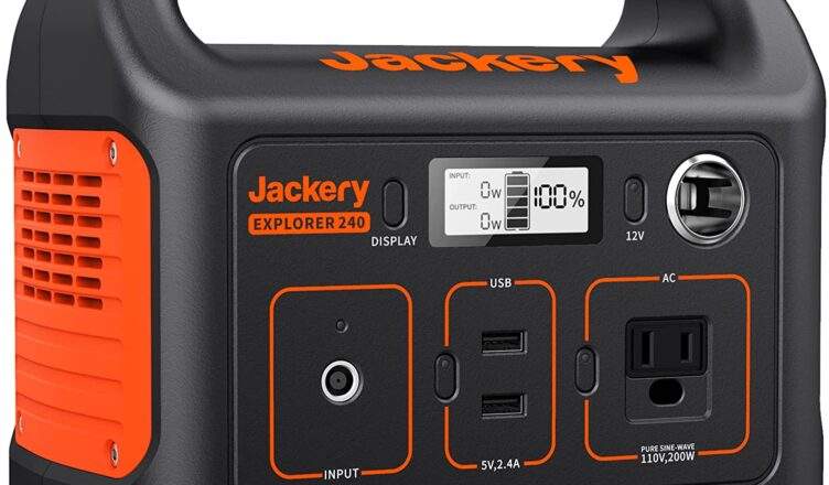 Jackery Portable Power 240 Off Grid