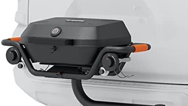 HitchFire hitch mounted propane portable grill