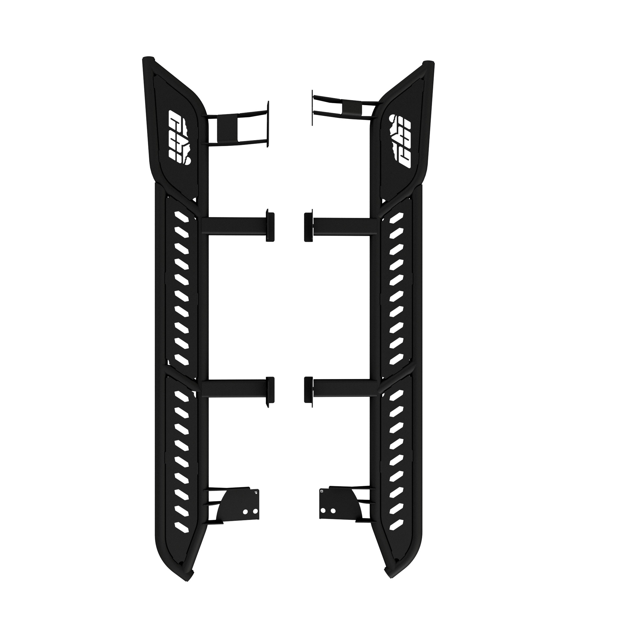 CBI GX550 Overland Kickout Rock Sliders