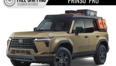 Prinsu Pro Lexus GX550 Roof Rack