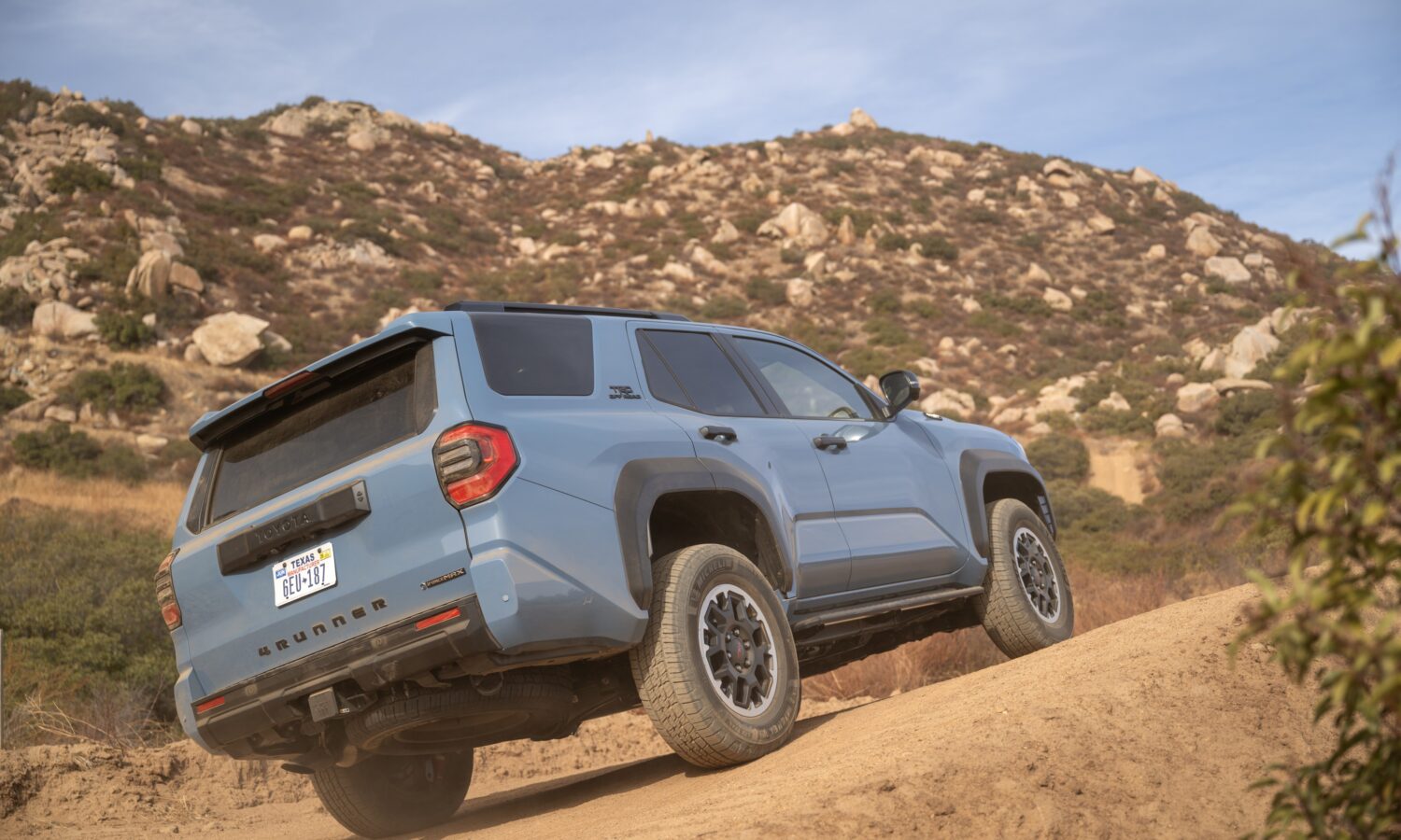 2026 Toyota 4Runner TRD Off-Road on a dirt trail