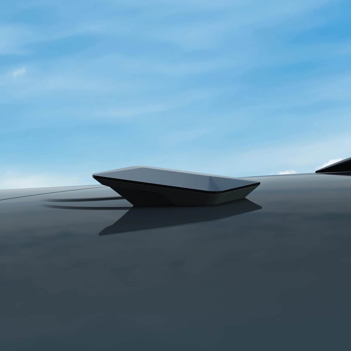 weBoost Sky roof-mounted antenna installed on a vehicle